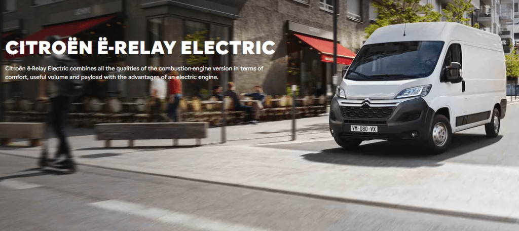 citroen erelay elettrico